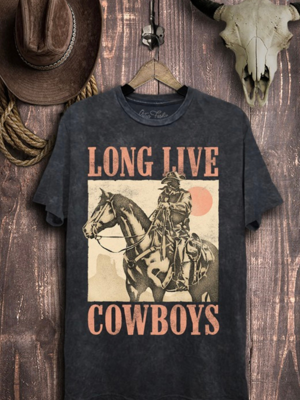 Long Live Cowboys Tee – Pecan Row