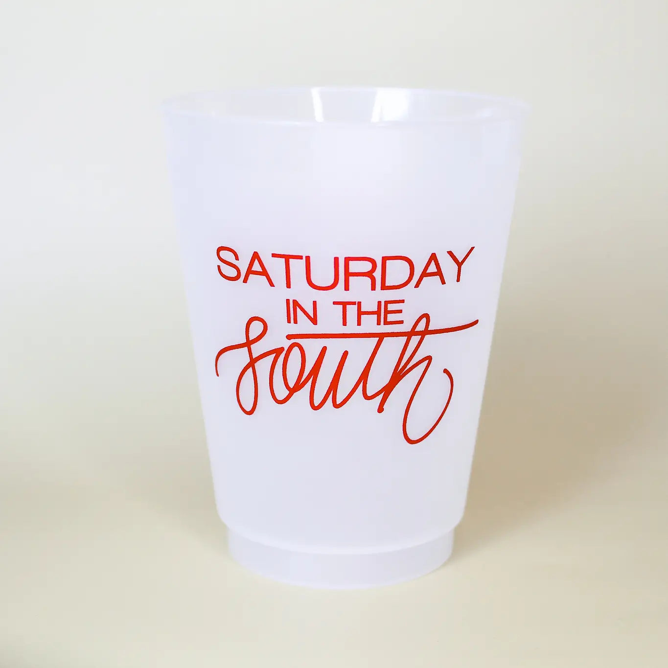 Saturday in the South Set of 8 Cups