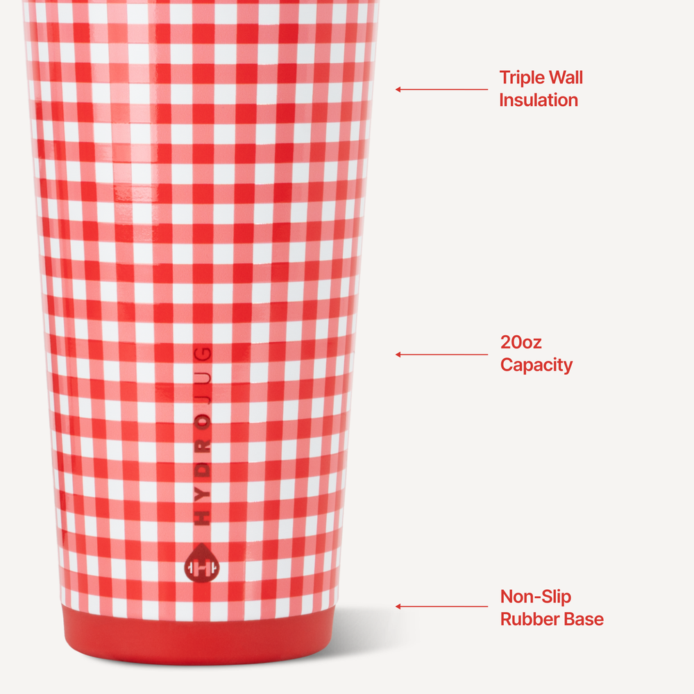 Summer Picnic 20oz Everyday Tumbler By Hydrojug