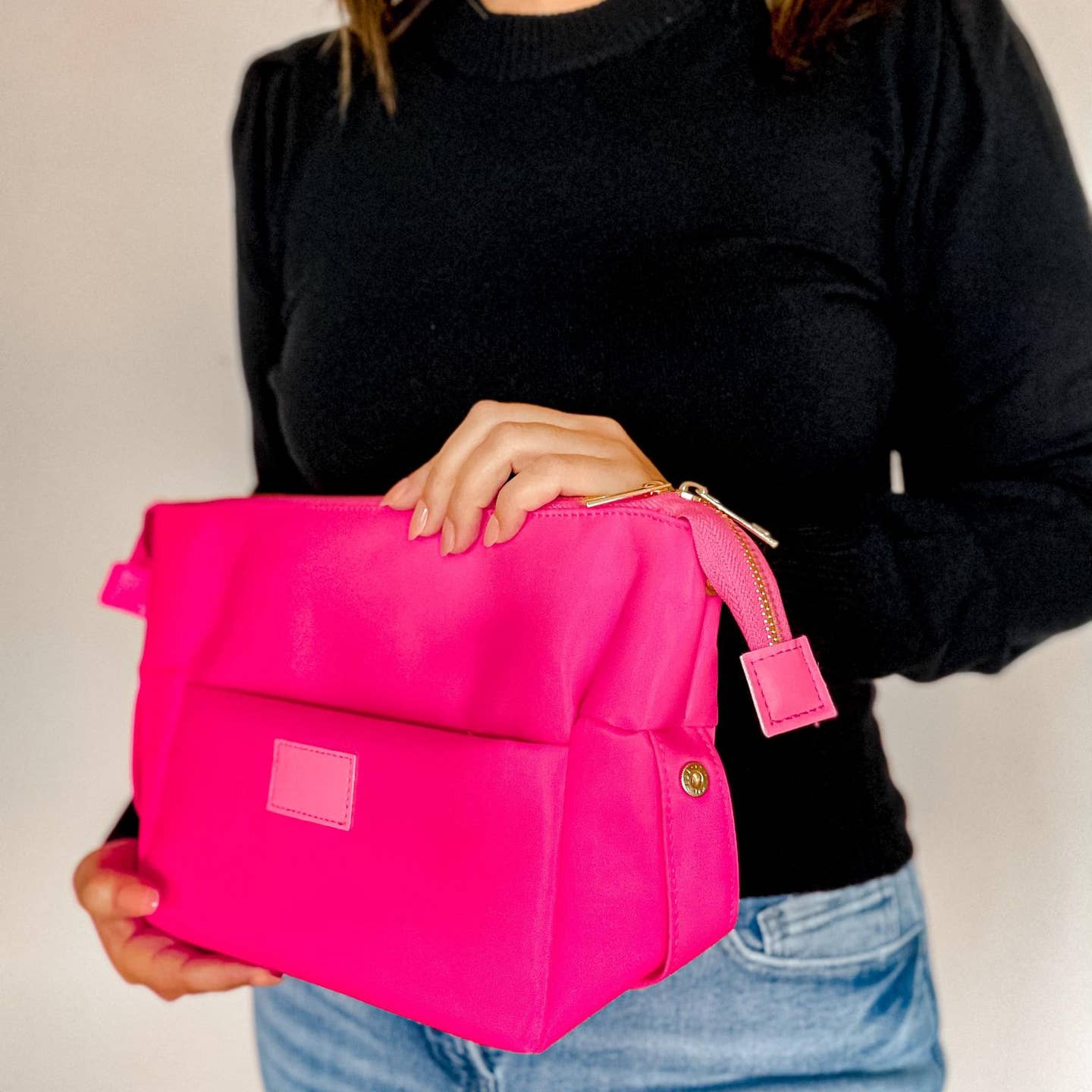 Hot Pink Cosmetic Bum Bag