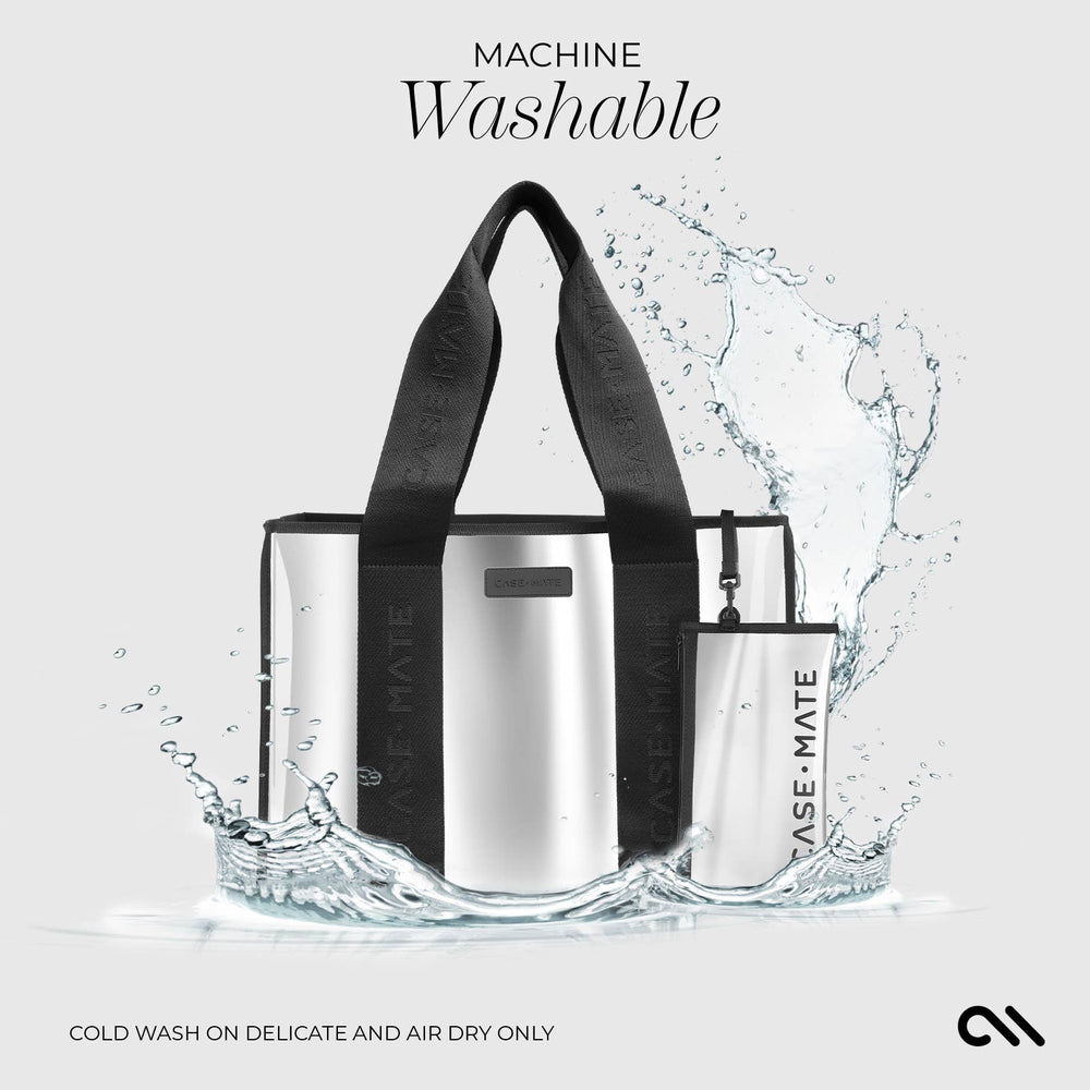 Silver Chrome Jelly Tote Bag By Case-Mate