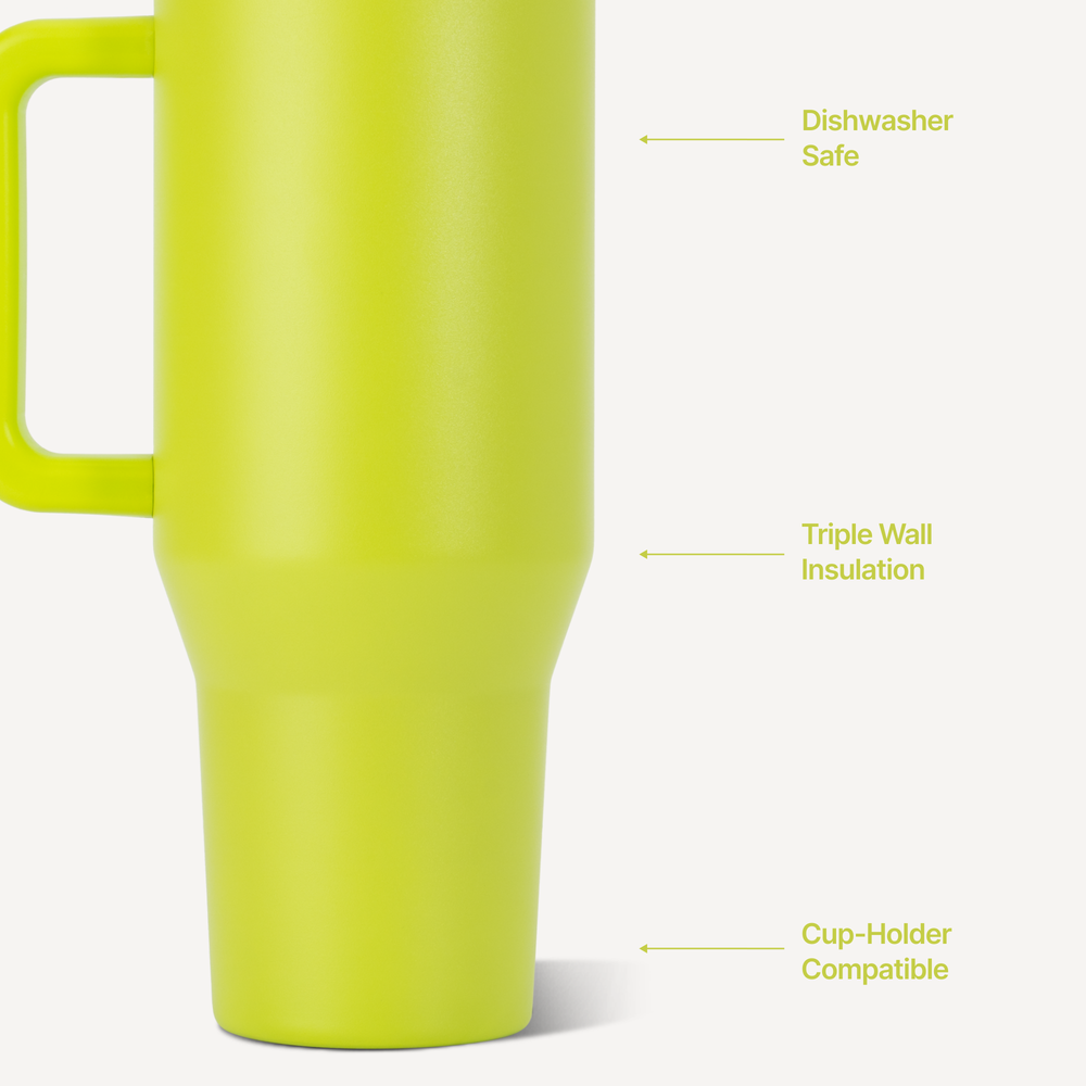 Lemon Lime 40oz Traveler by Hydrojug