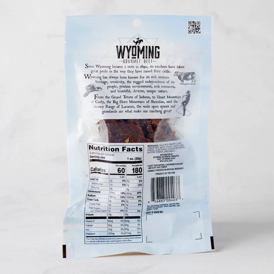 Peppered Jerky (3oz)