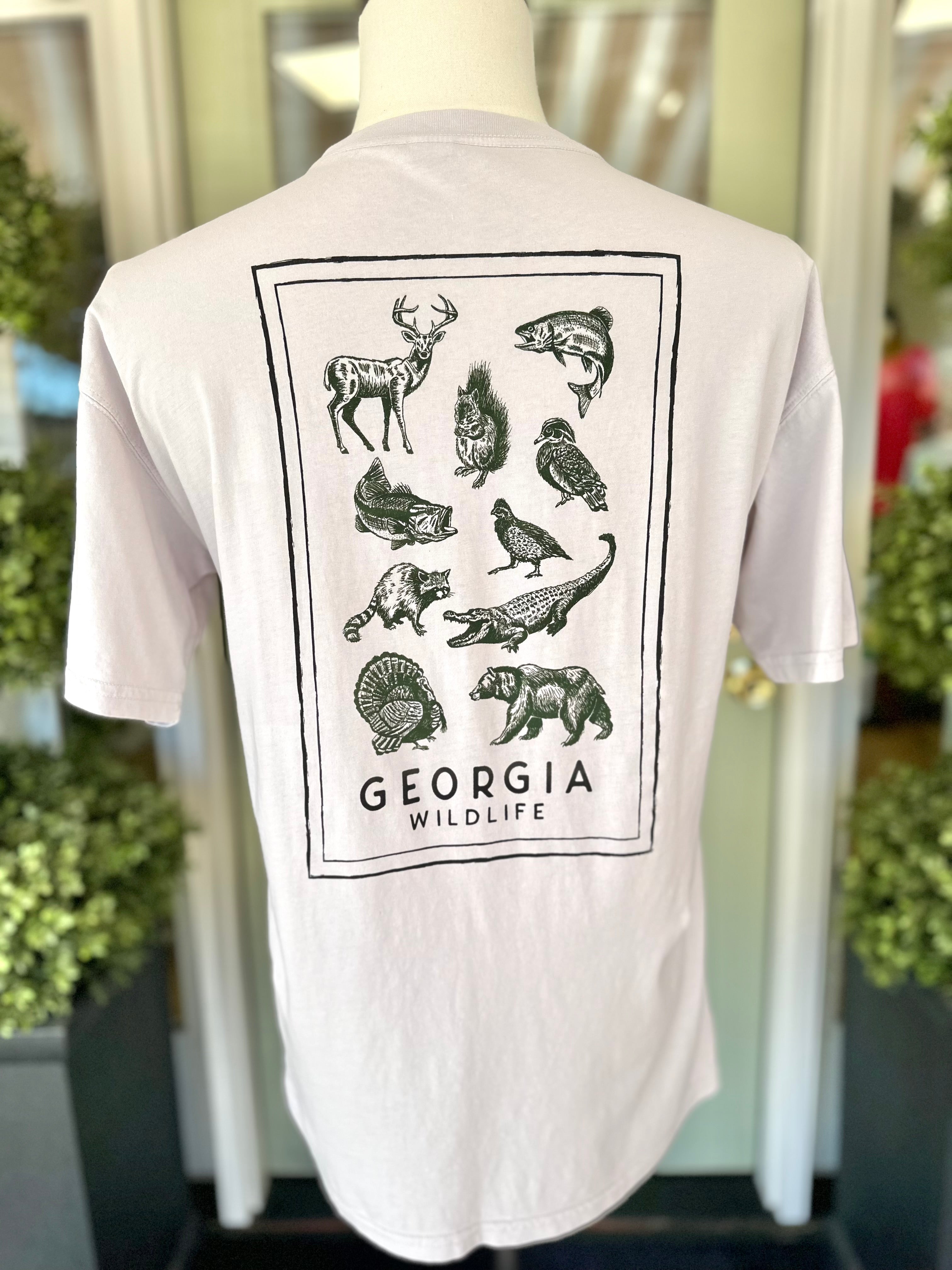 Georgia Wildlife Short Sleeve Tee