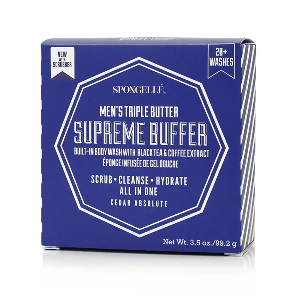 Men's Cedar Absolute Supreme Buffer by Spongelle