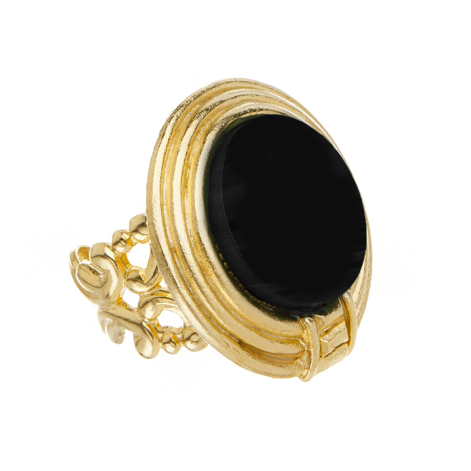 Roma Ring in Black Onyx by Susan Shaw