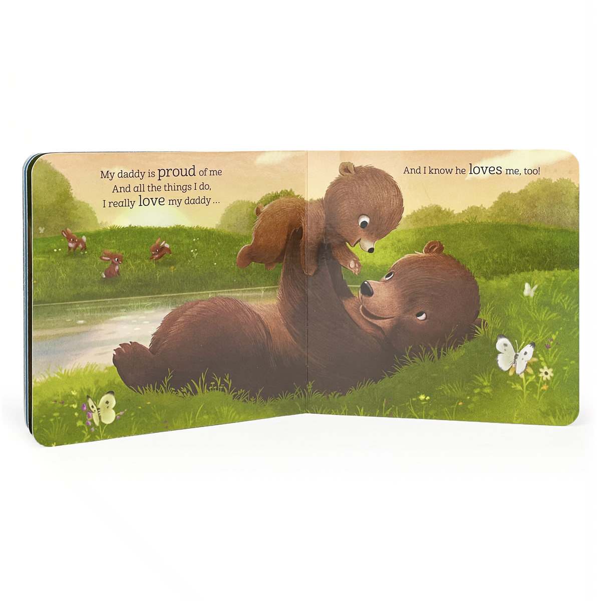 Daddy and Me Keepsake Padded Board Book