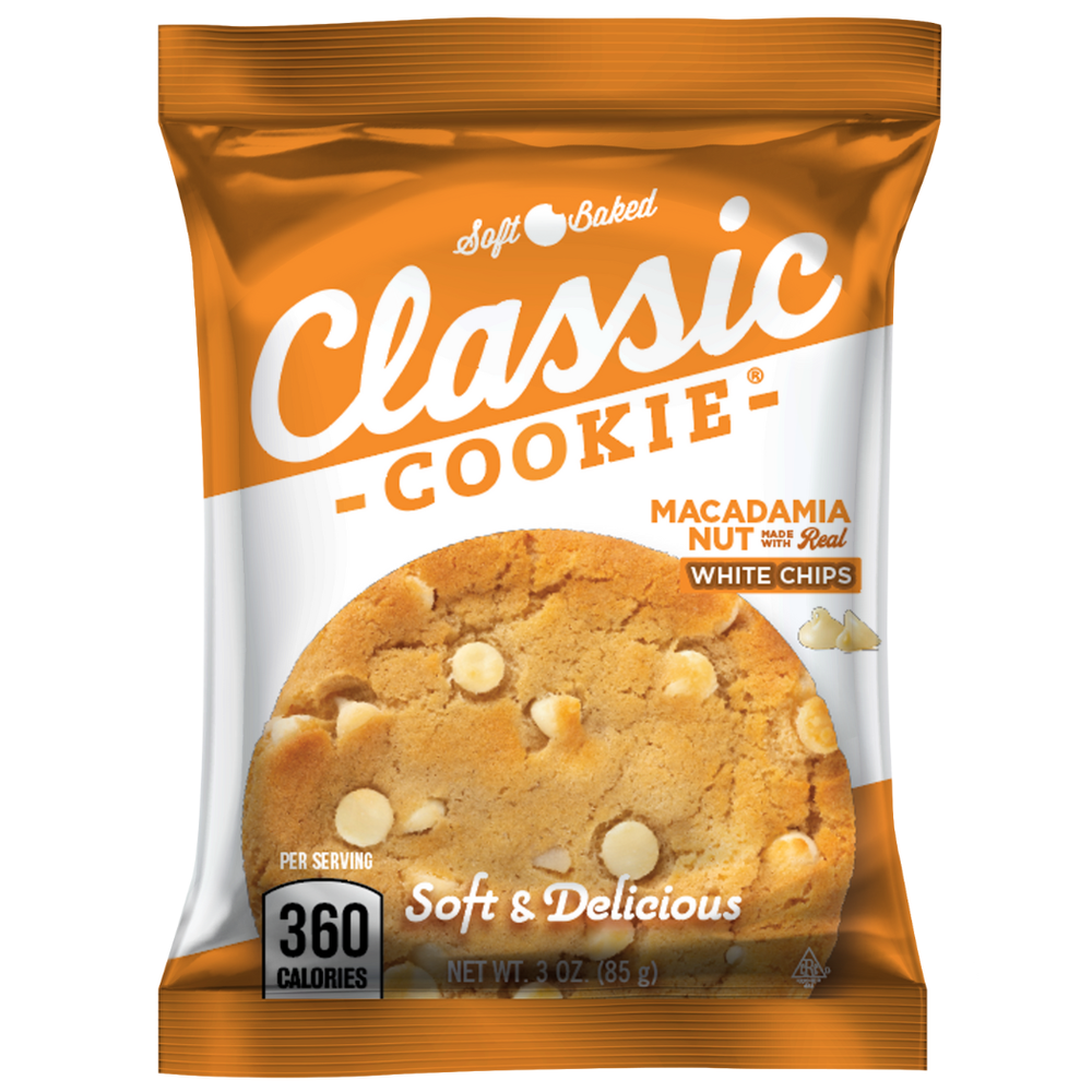 Macadamia Nut made with White Chips Cookie