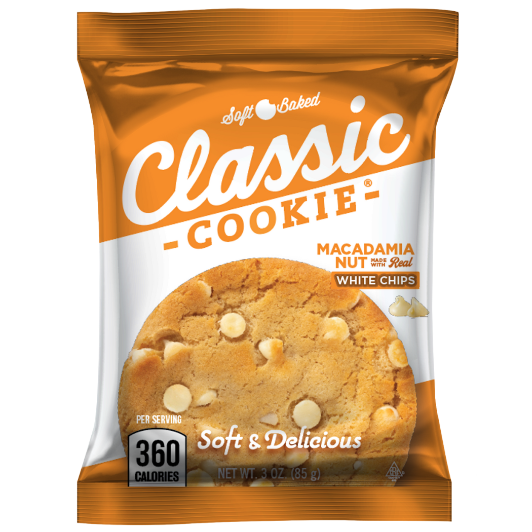 Macadamia Nut made with White Chips Cookie