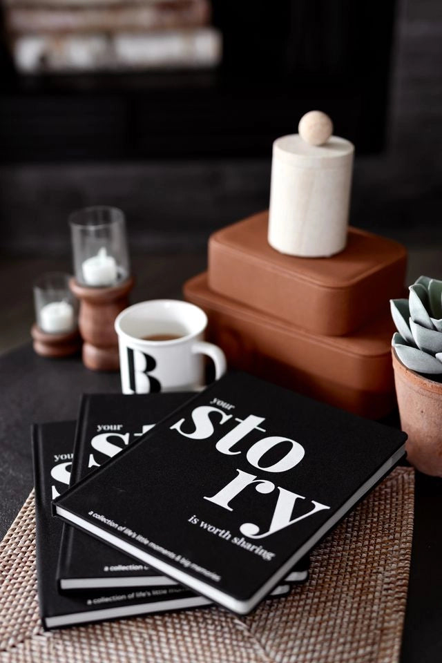 Your Story is Worth Sharing- Coffee Table Journal Keepsake