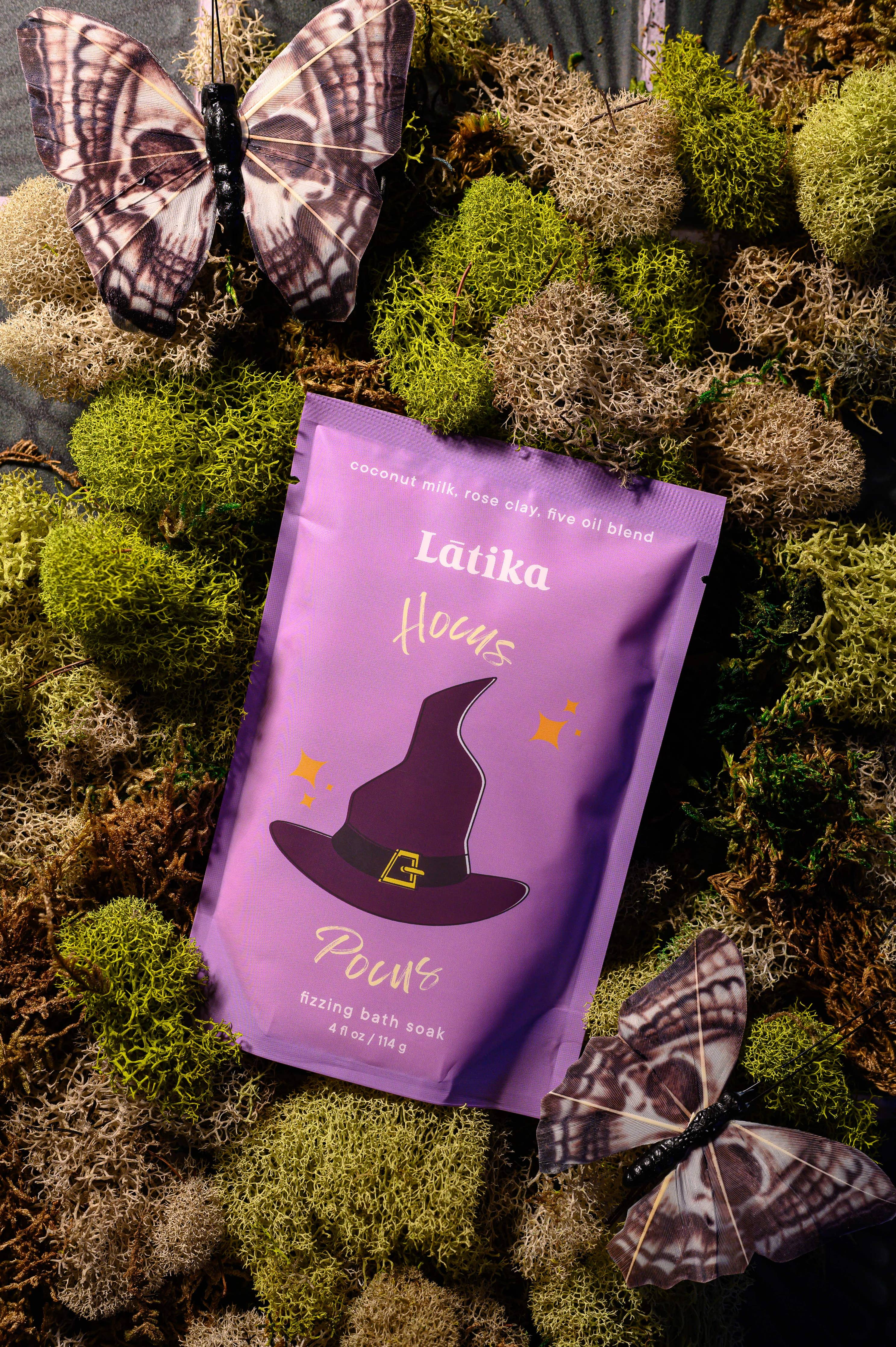 Hocus Pocus Fizzing Bath Soak in Lavender