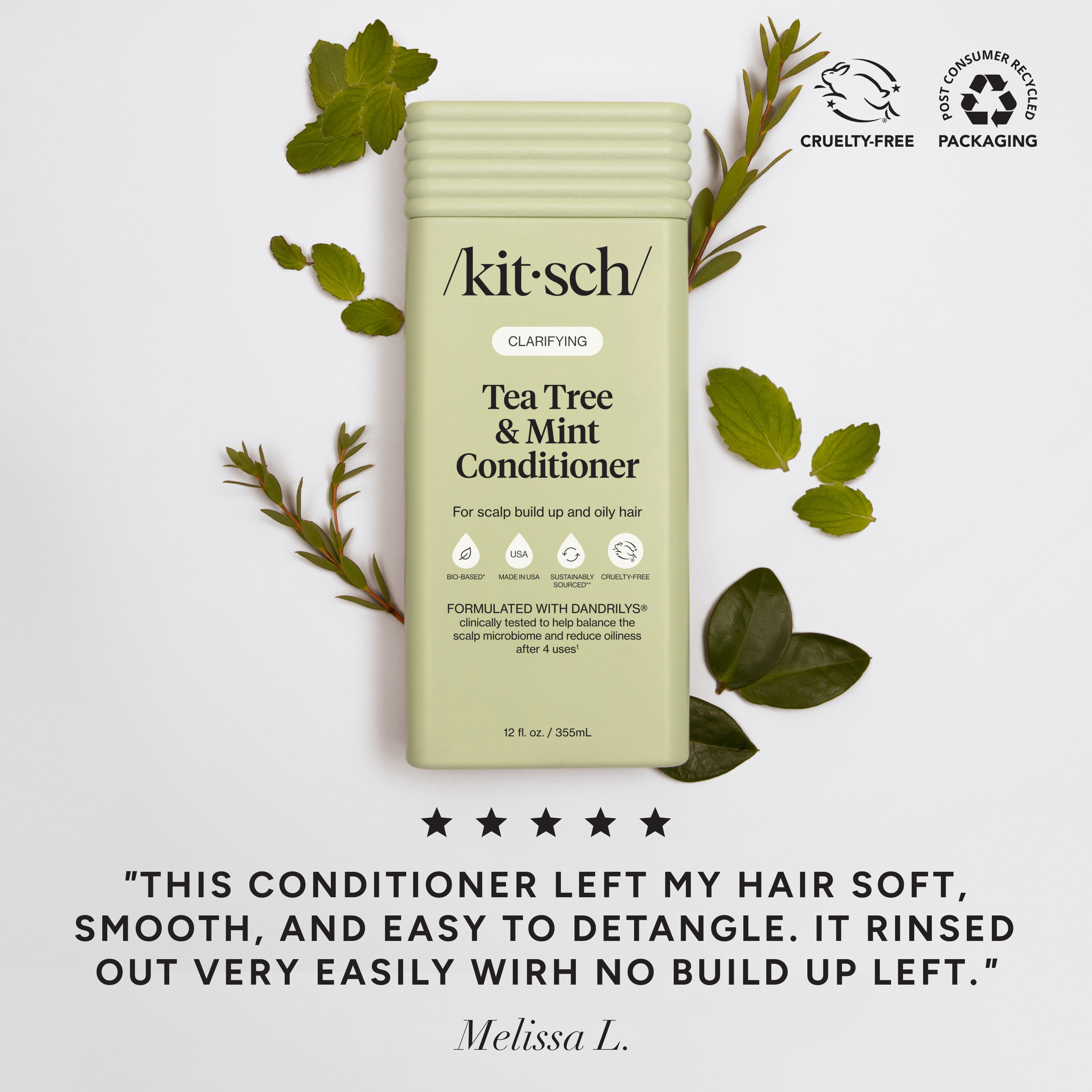 Clarifying Tea Tree & Mint Conditioner By Kitsch