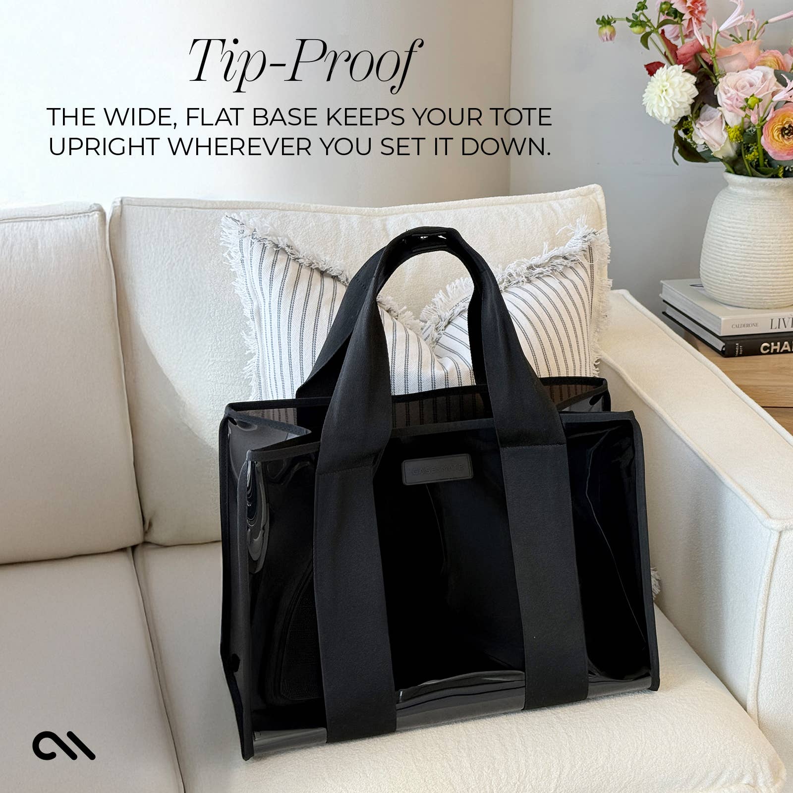 Midnight Black Jelly Tote Bag By Case-Mate