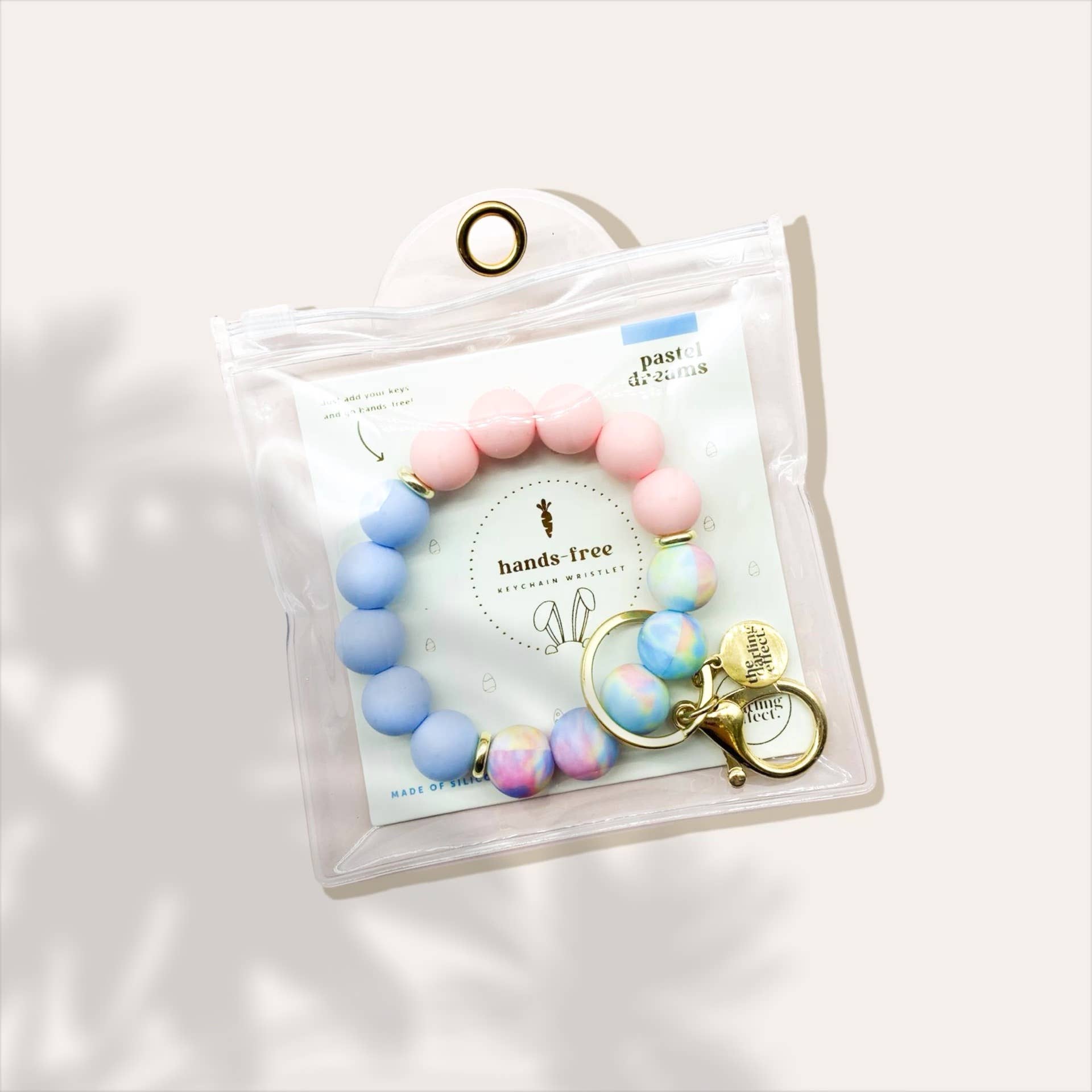 Pastel Dreams Hands-Free Keychain Wristlet