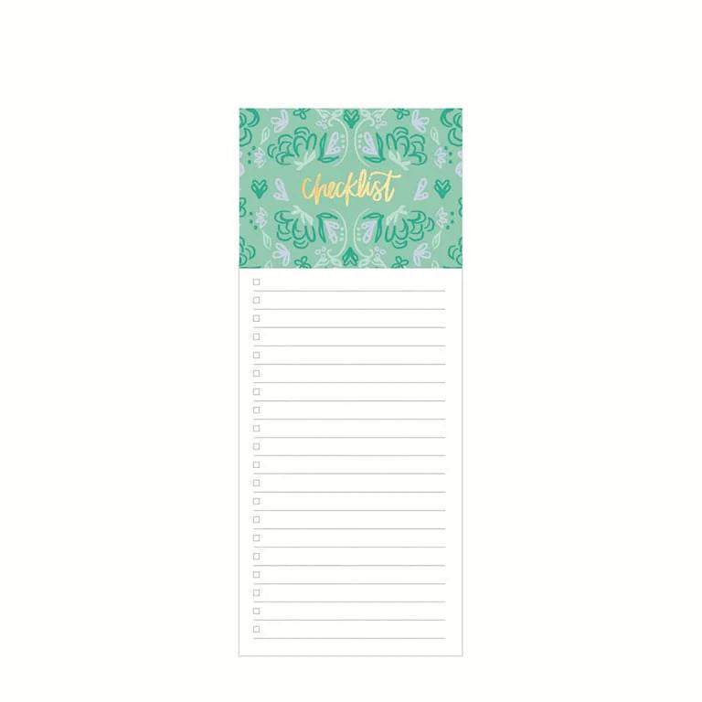 Checklist Magnetic Notepad