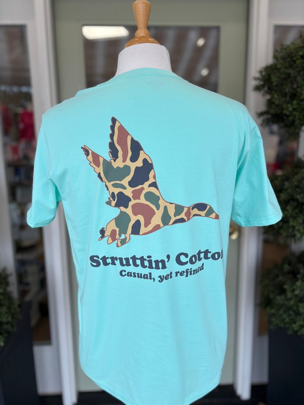 Old School Mallard Tee by Struttin' Cotton