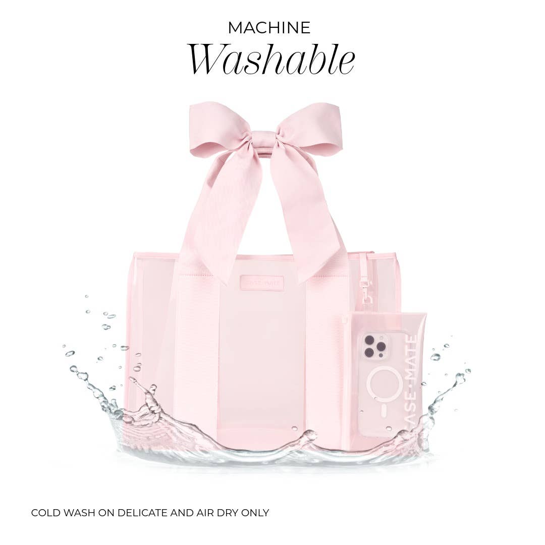 Ballet Pink Bow Jelly Tote Bag by Case-Mate