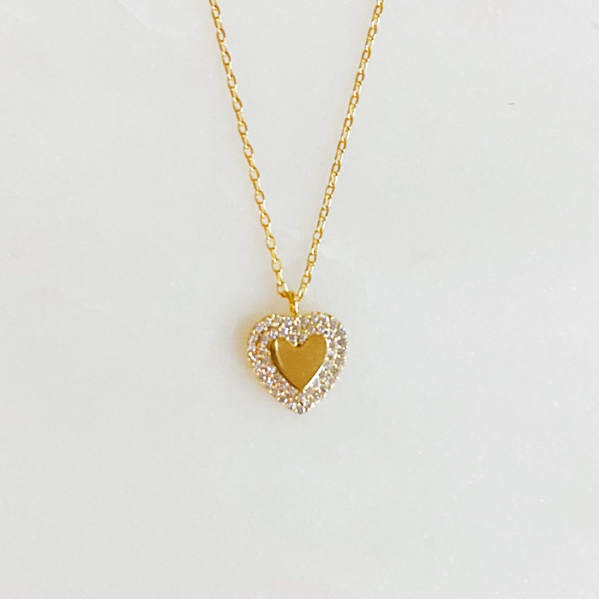 So Pretty Heart Necklace