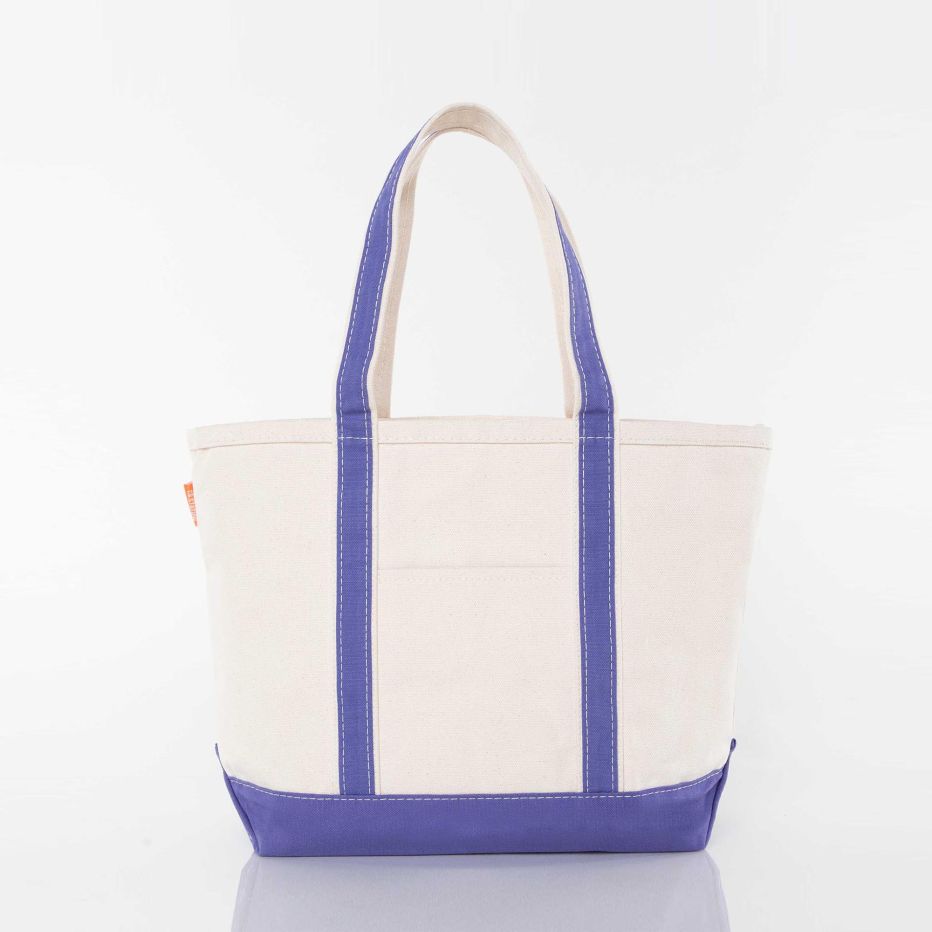 Medium Classic Canvas Tote in Violet