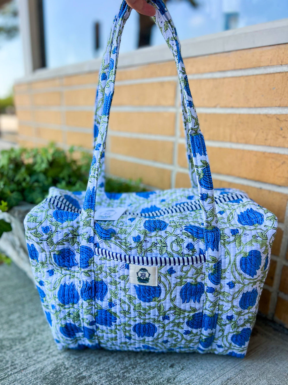 Blue Ivy Mini Quilted Duffel Bag