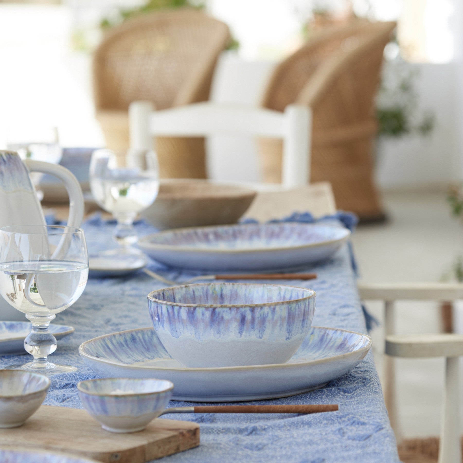 Brisa Soup/Cereal Bowl in Ria Blue by Costa Nova