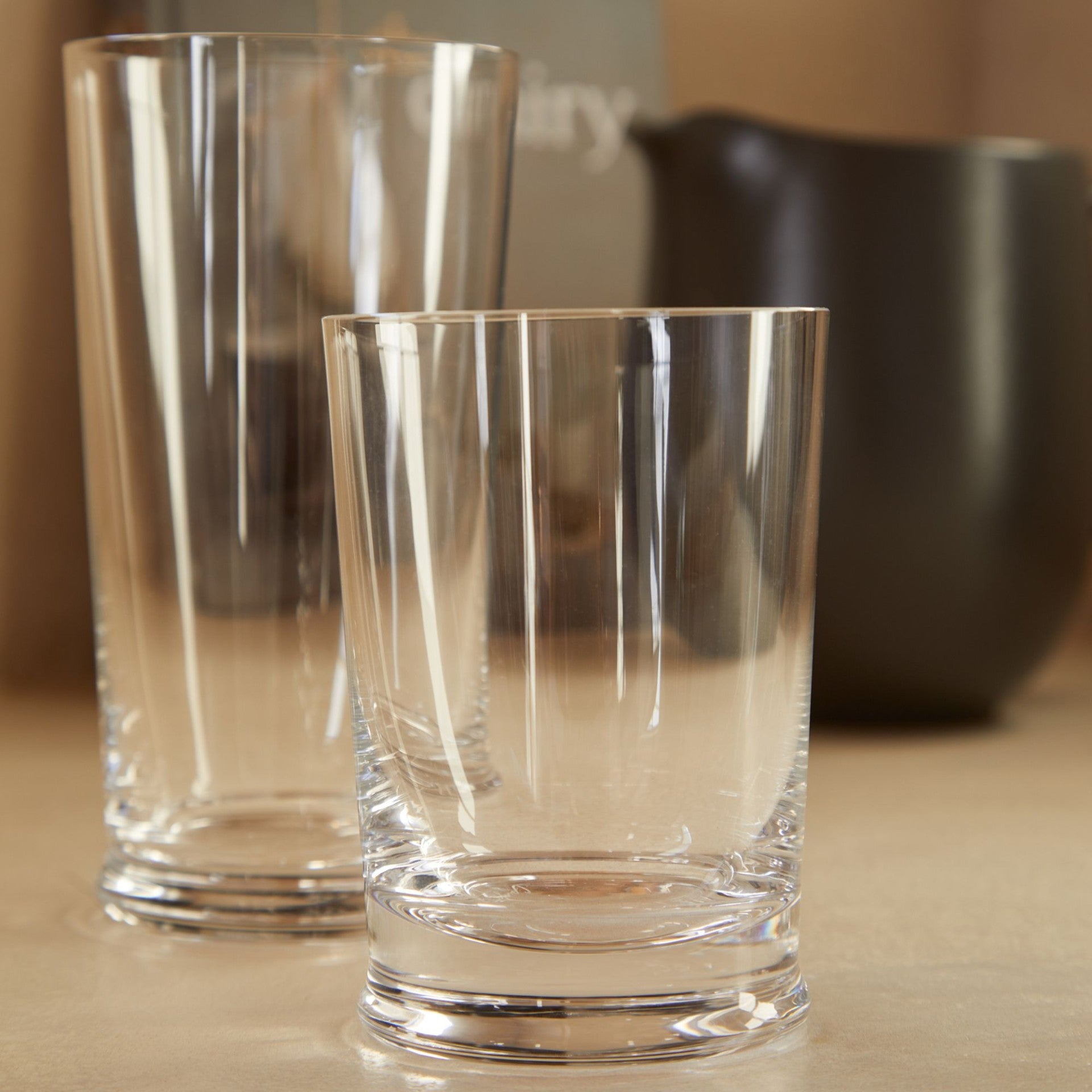 Terrazza Lowball Tumbler Glass by Casafina