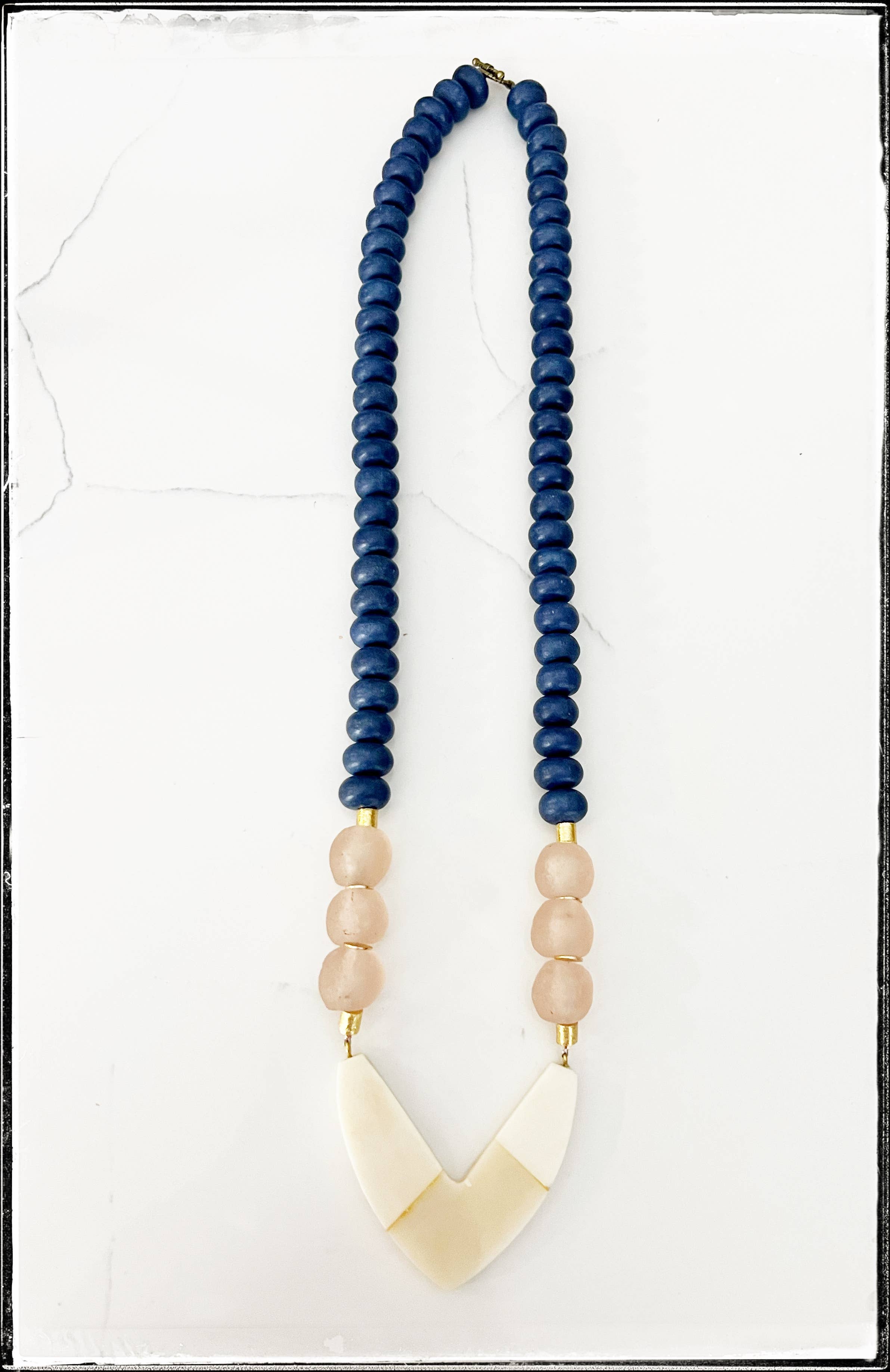 The Navy Jane Necklace