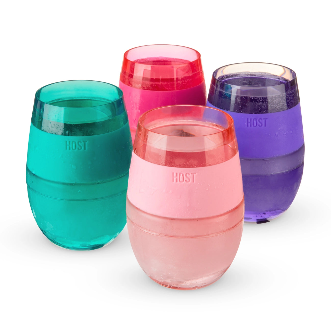 Wine Freeze™ Cooling Cups (Assorted Colors)