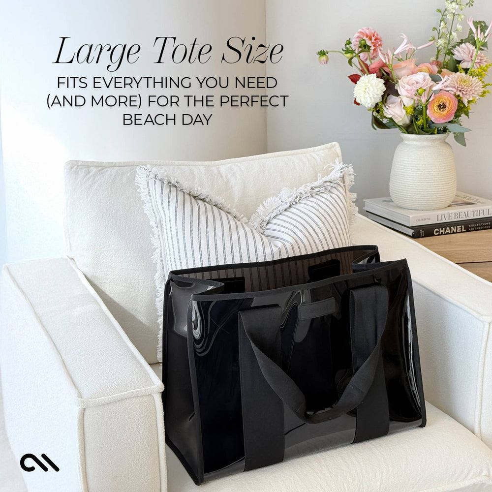 Midnight Black Jelly Tote Bag By Case-Mate