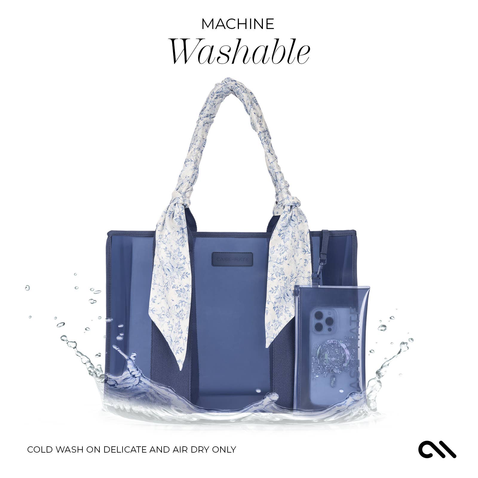 Something Navy Twilly Jelly Tote Bag By Case-Mate