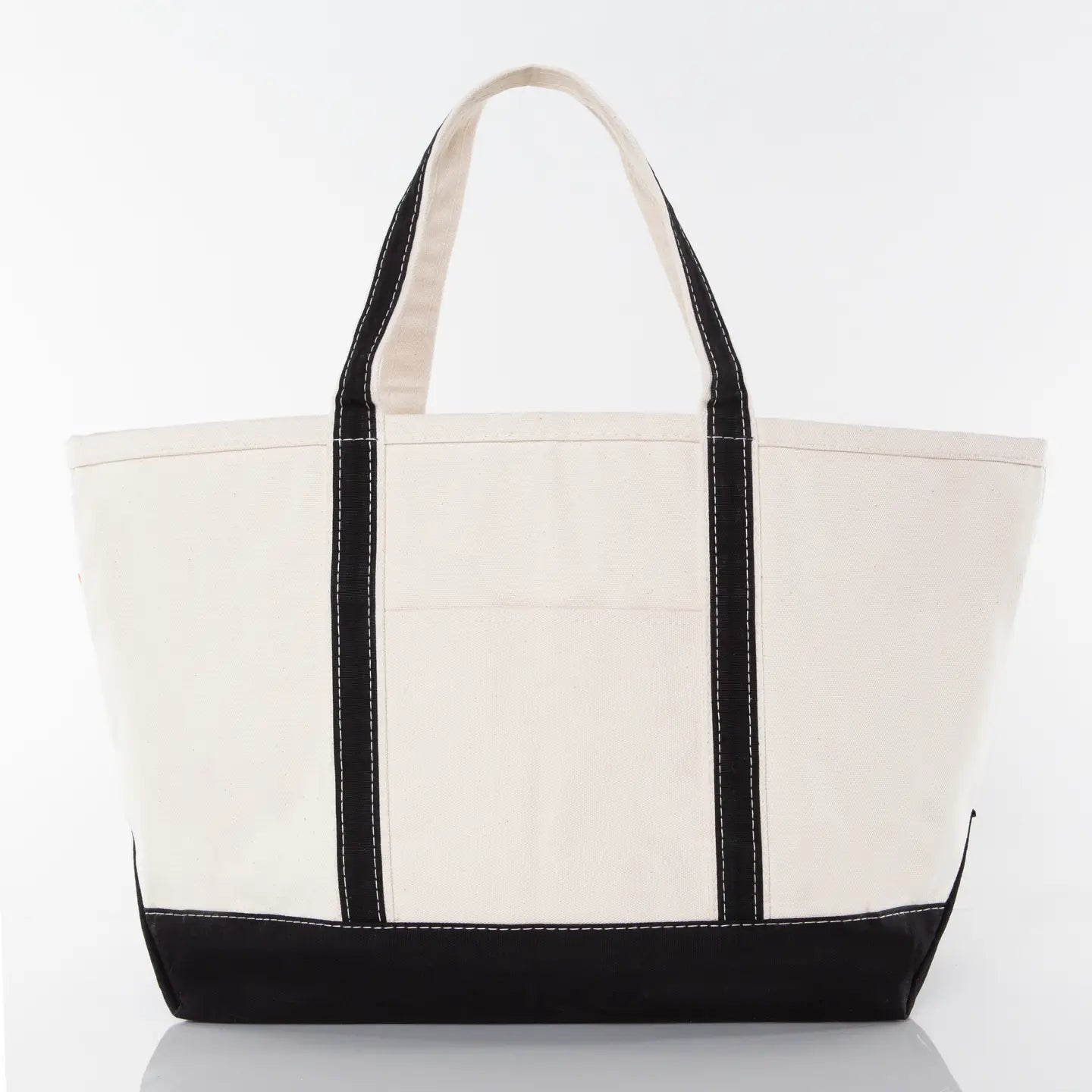 Large Classic Canvas Tote in Black