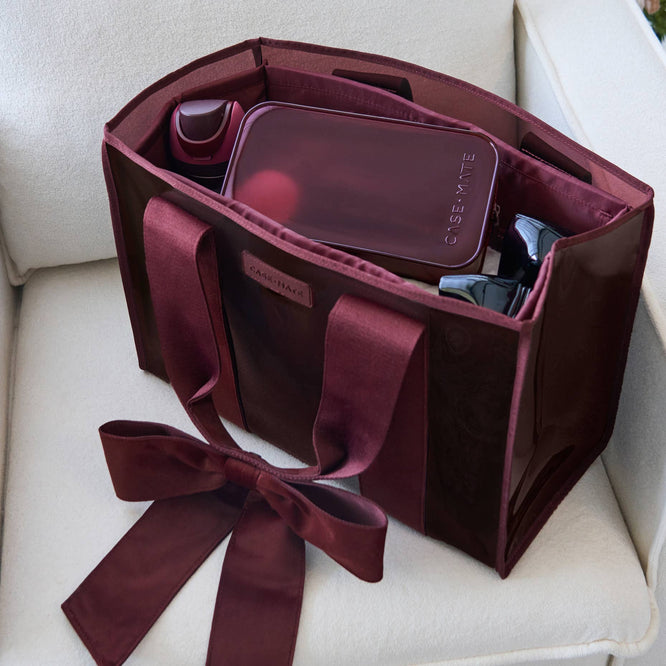 Limited Edition Holiday Red Velvet Tote Bag By Case-Mate