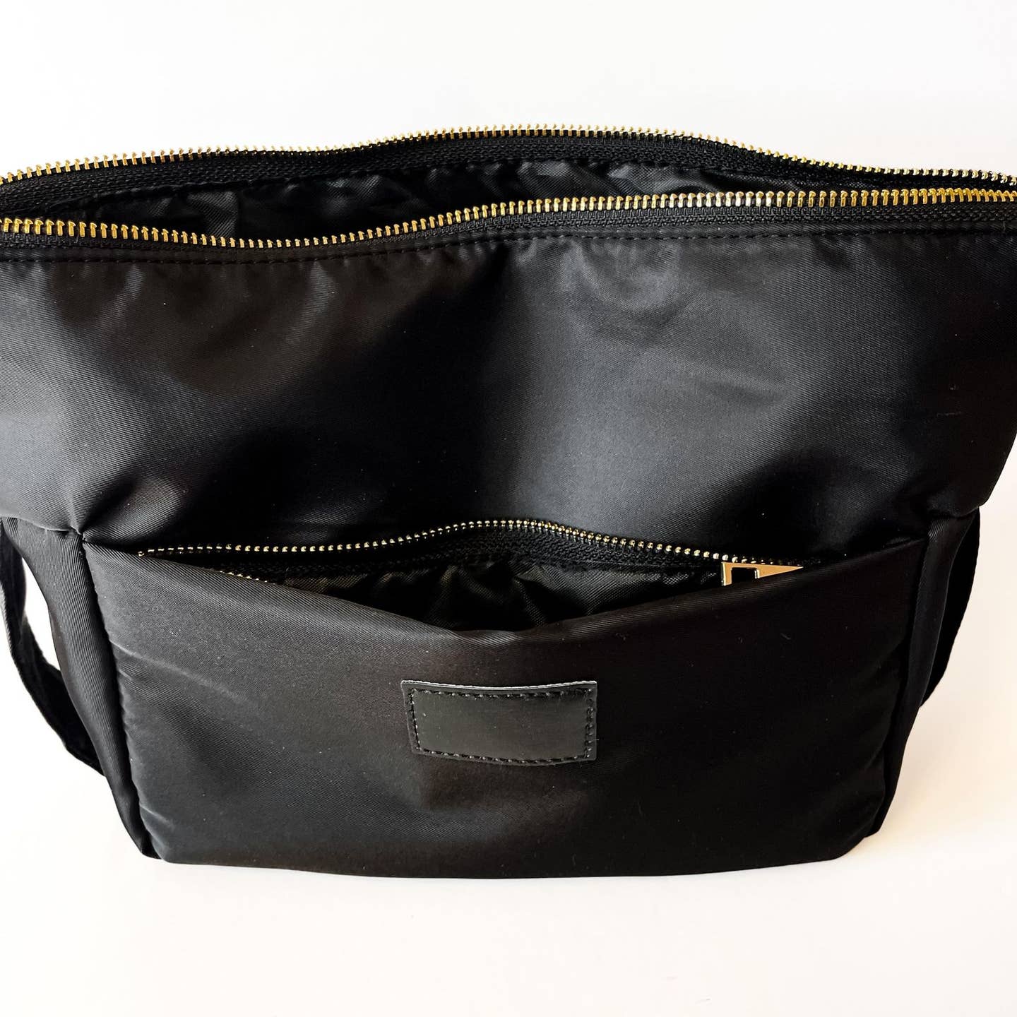 Black Cosmetic Bum Bag