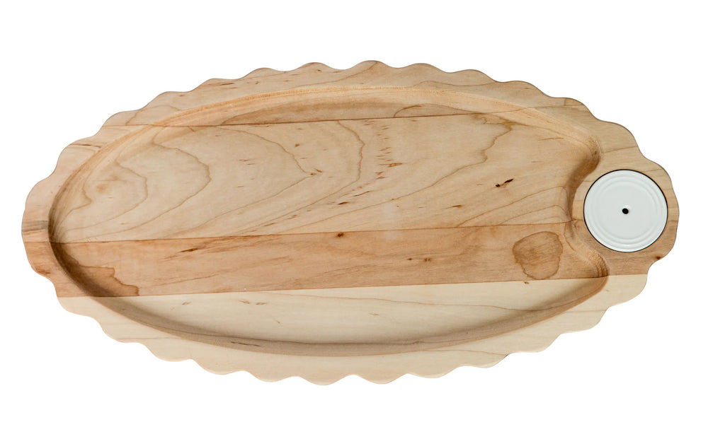 Scalloped Anniversary Tray  by Nora Fleming