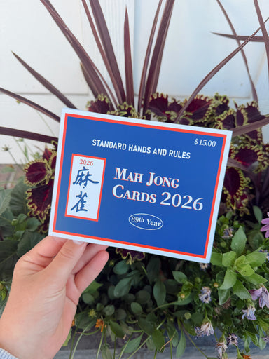 2026 MahJong Card