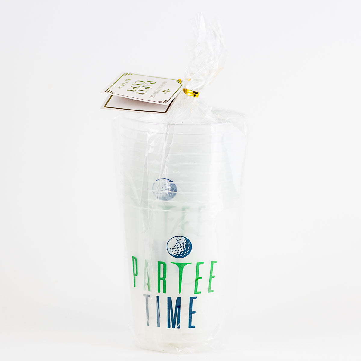 Partee Time Party Cups (Set of 10)