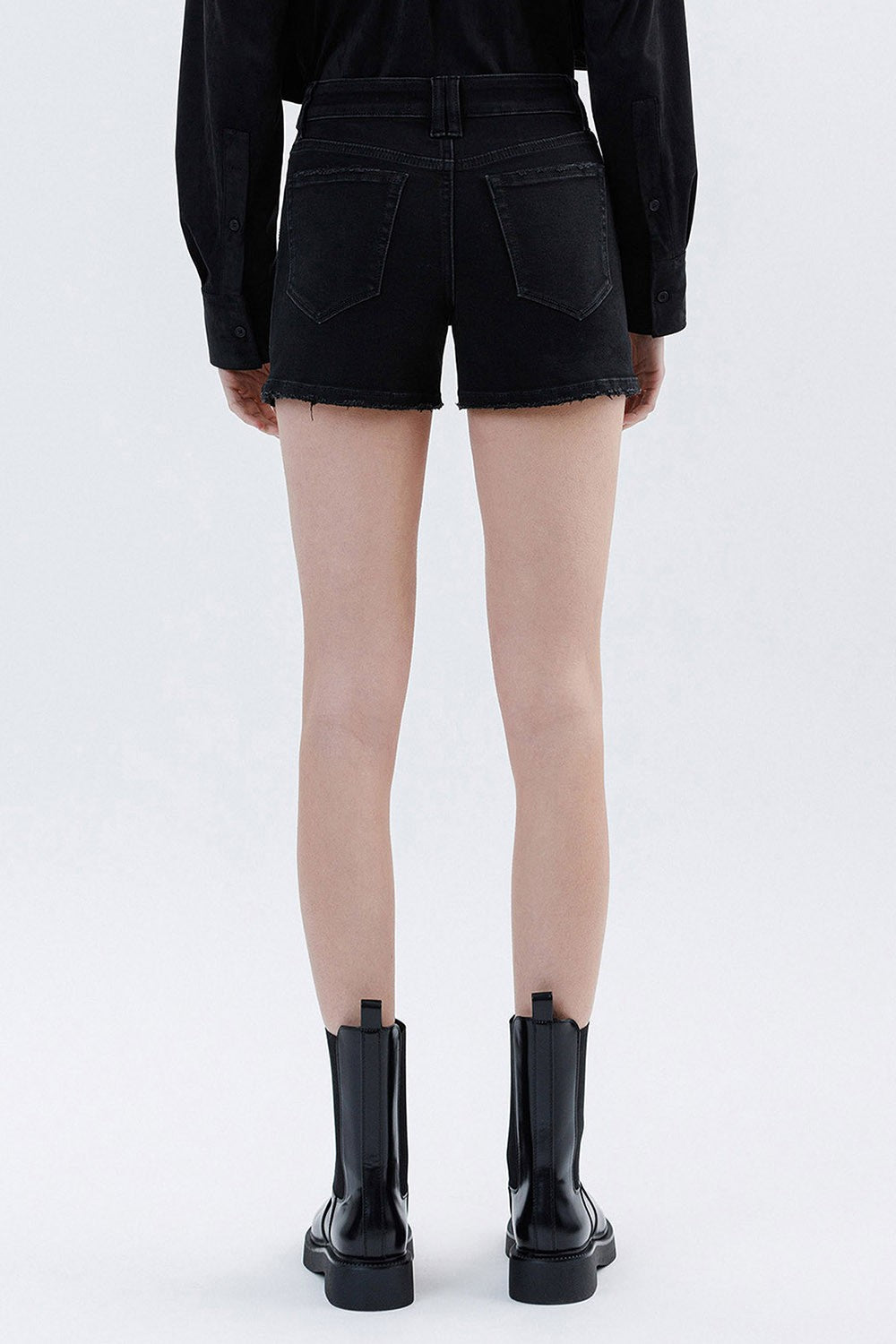 The Hazel High Rise Utility Shorts