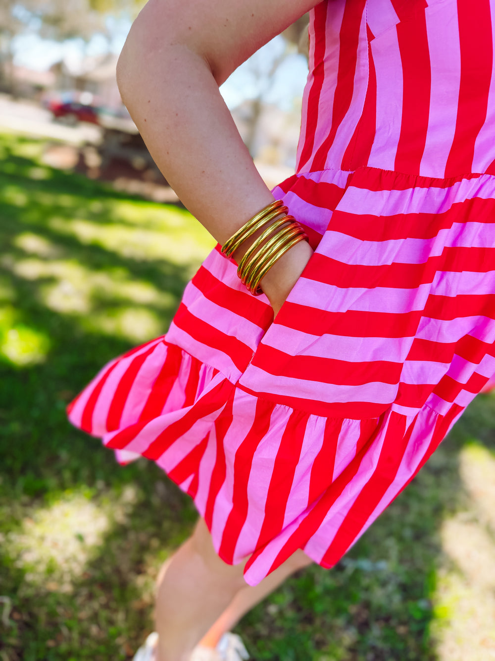 The Daniella Stripe Dress