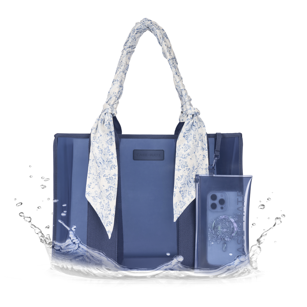 Something Navy Twilly Jelly Tote Bag By Case-Mate