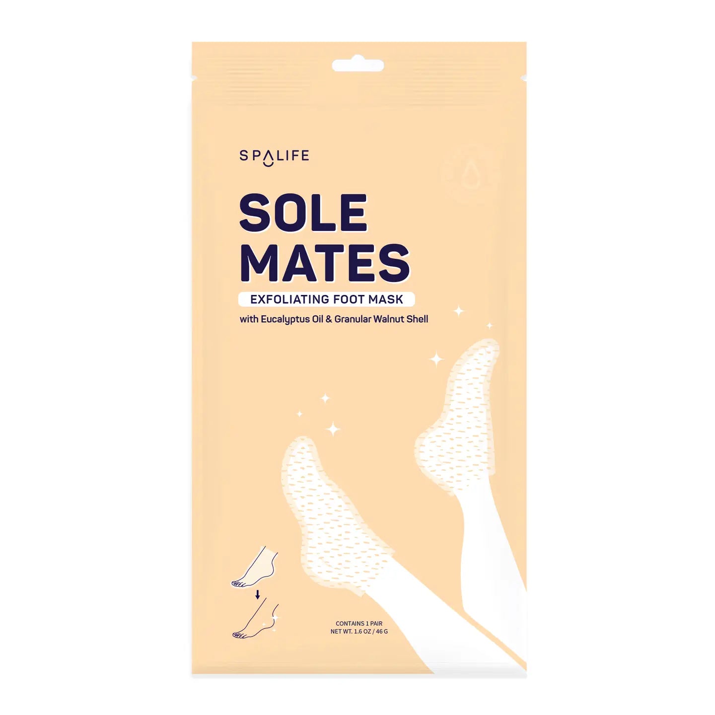 Sole Mates Exfoliating Foot Mask by My Spa Life