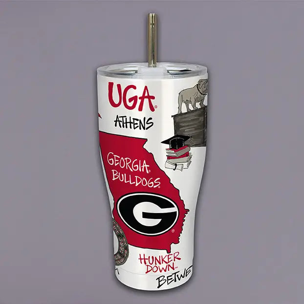 30oz UGA Icon Tumbler