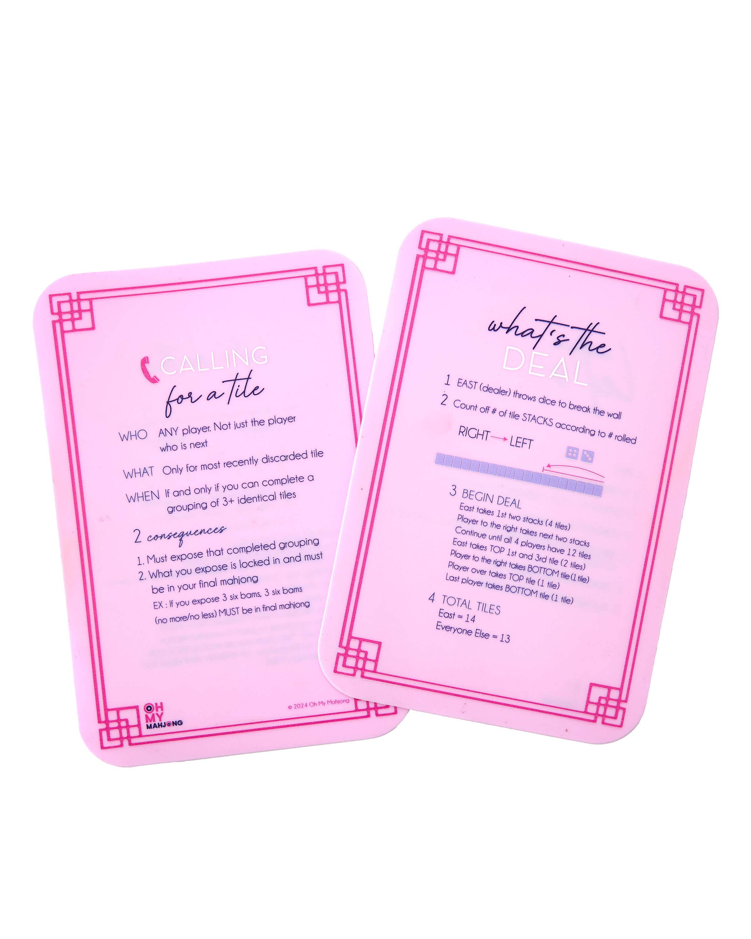 Lilac Shufflers For Mahjong