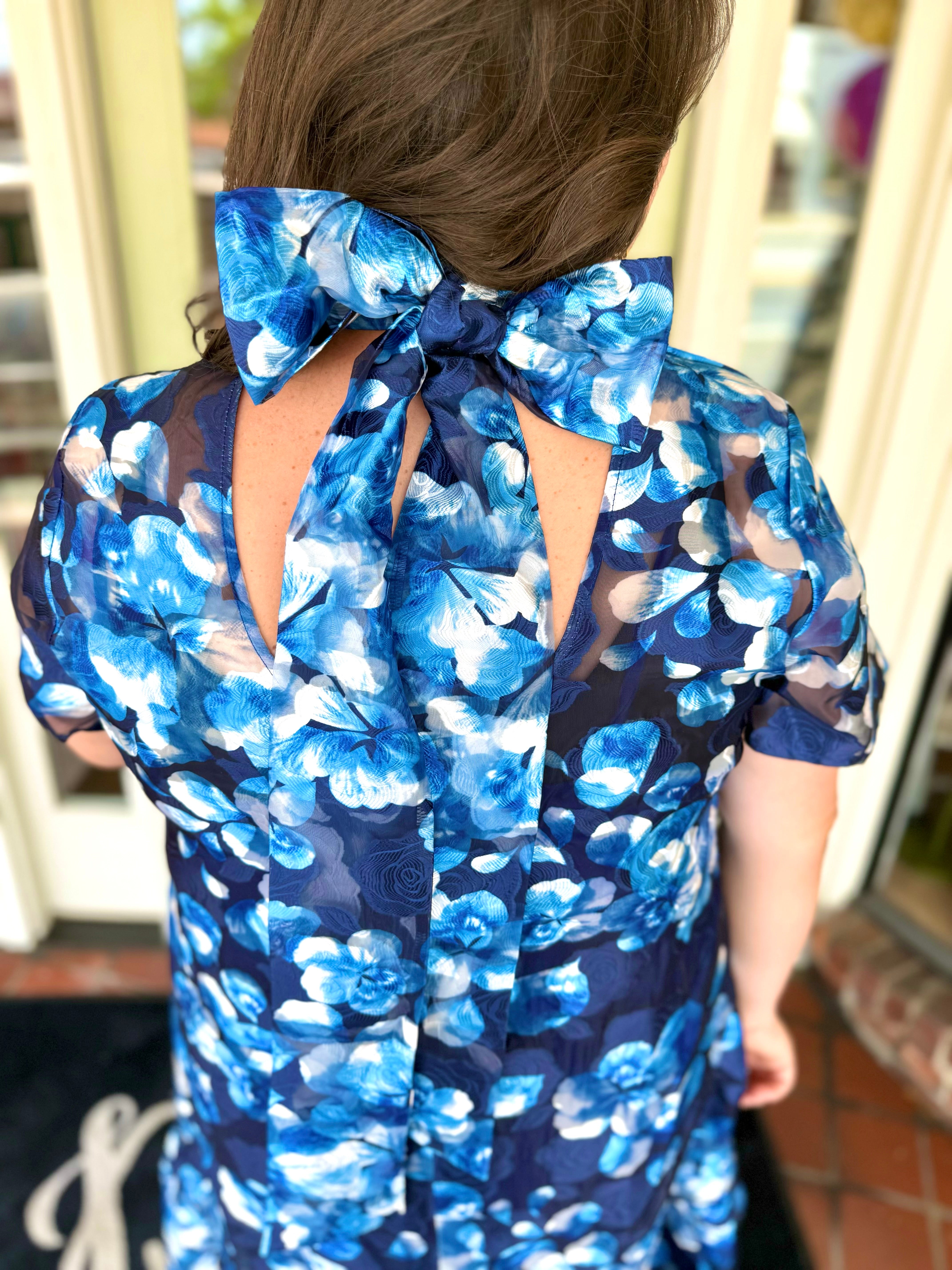 The Abay Floral Dime Maxi Dress