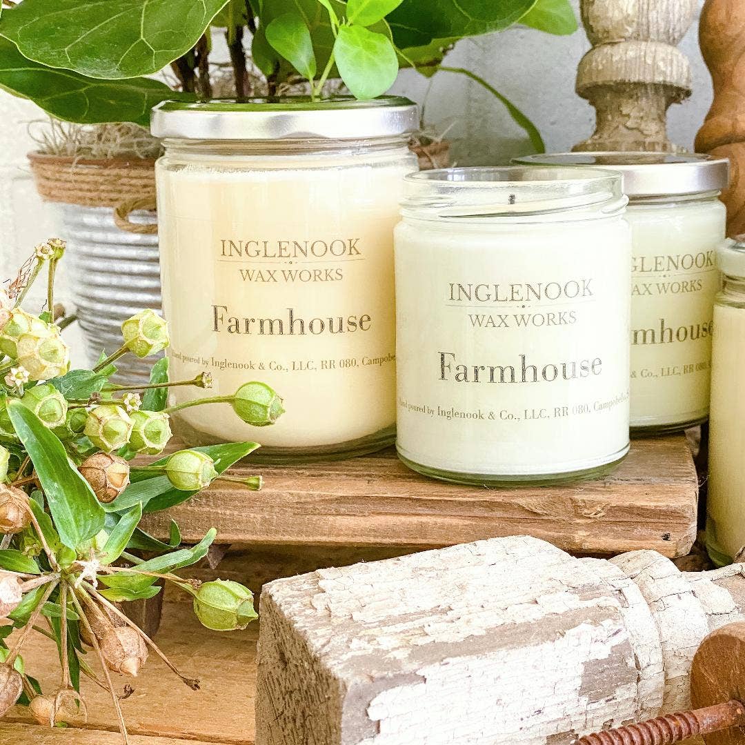 Farmhouse Soy Wax Candle (9 oz)