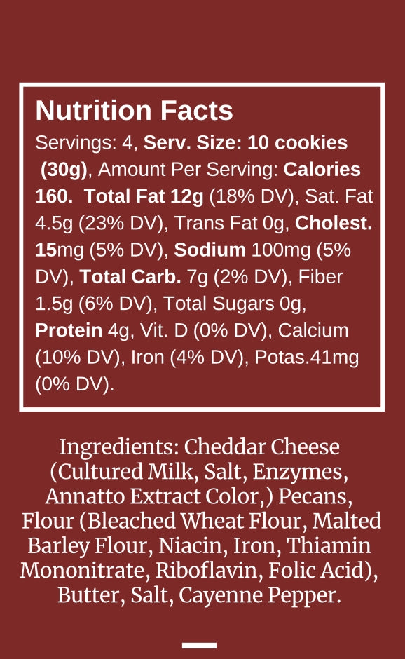 Cheddar Cocktail Cookie Tube by Watanut