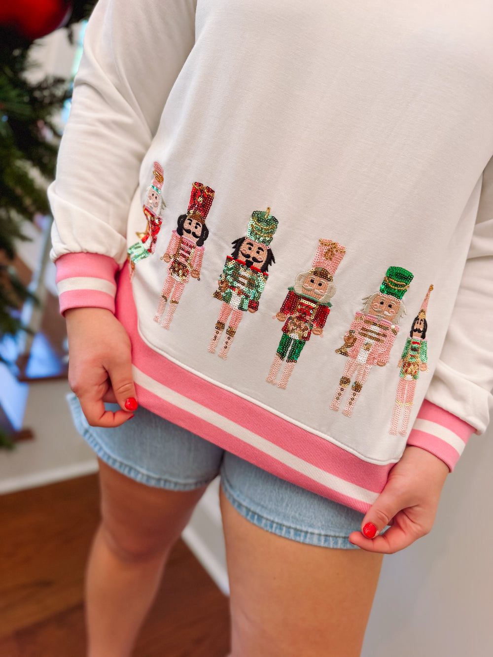 Nutcrackers Hazel Sweatshirt By Mary Square (S-XL)