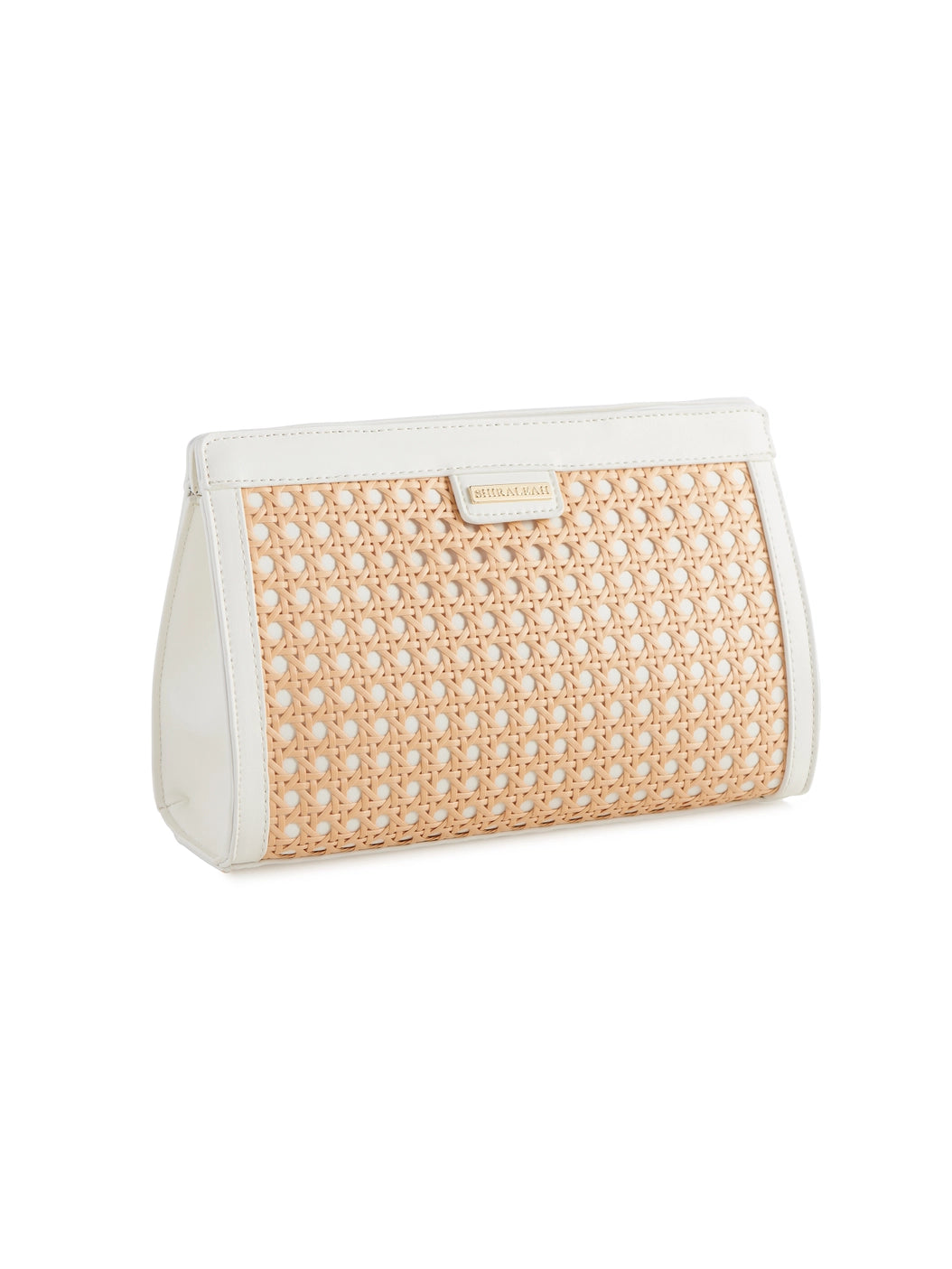 White Soleil Clutch