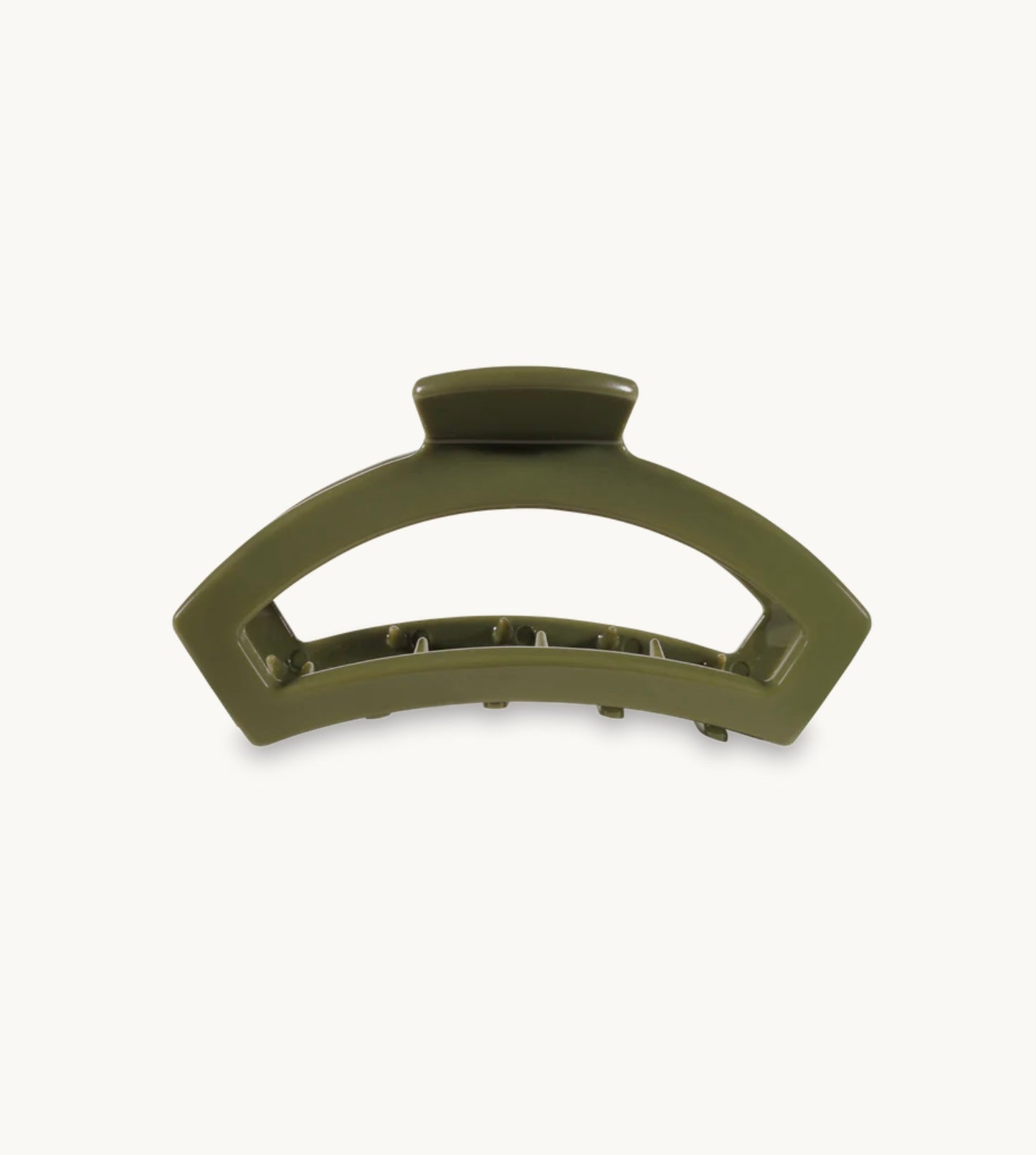 Open Olive Medium Hair Clip