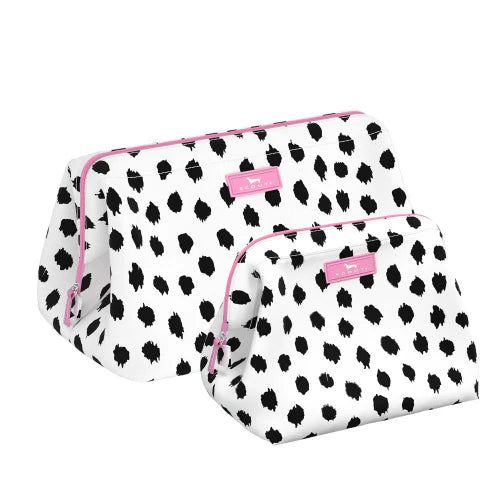 Seeing Spots Big Mouth Makeup Bag by Scout