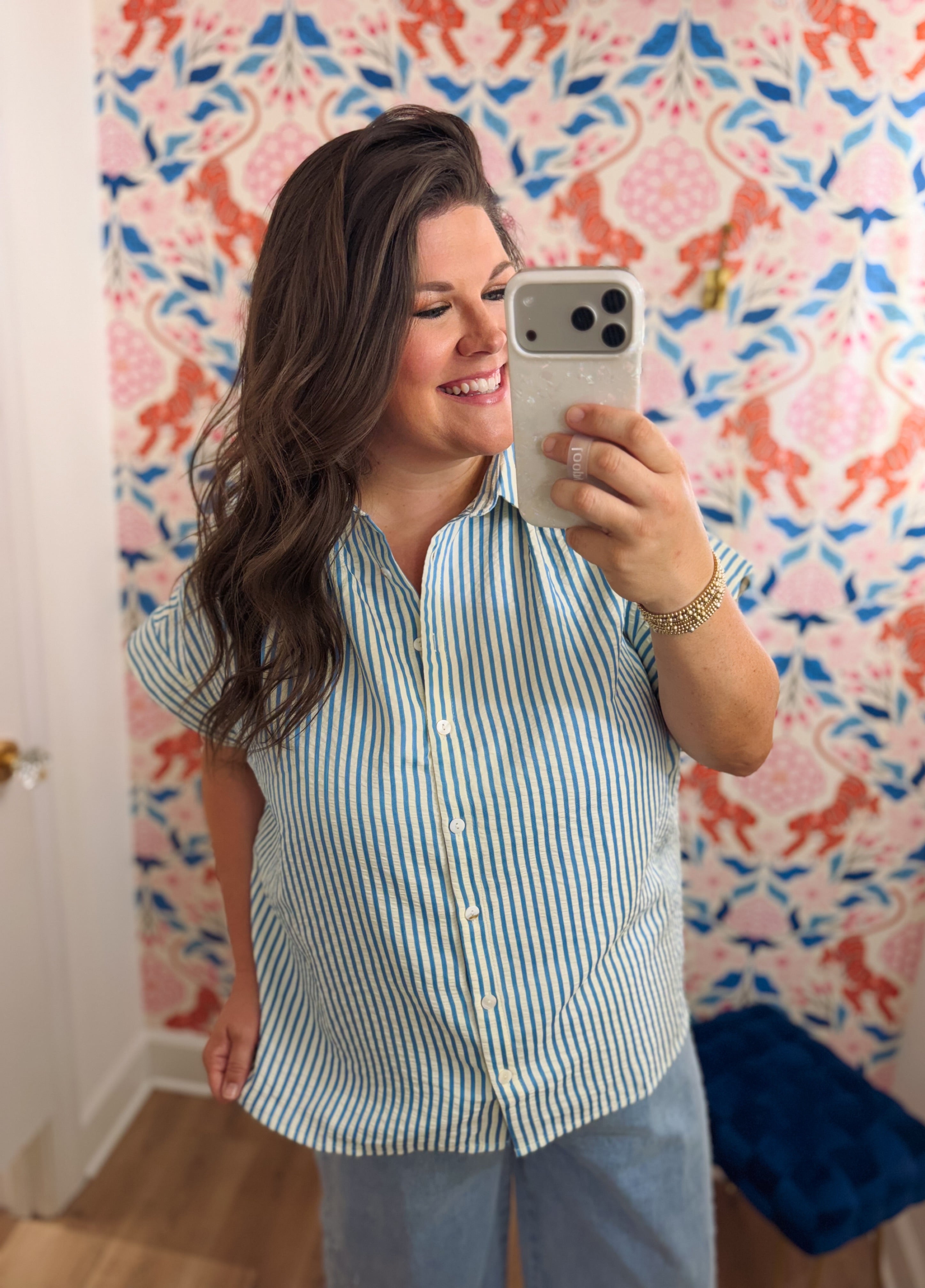 The Finlee Striped Top (XL-2X)